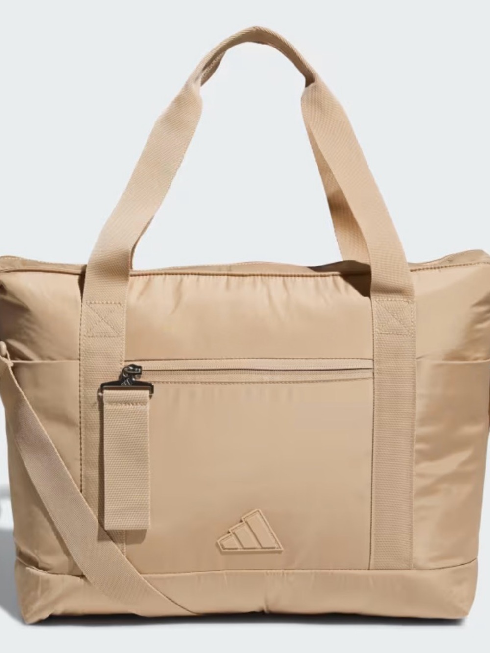 Adidas All Me 3 Tote Bag Warm Sandstone Travel Carry-On Crossbody - Picture 6 of 8